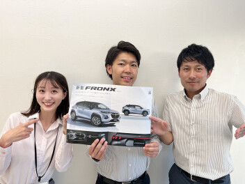 新型フロンクス展示会今週も開催！！